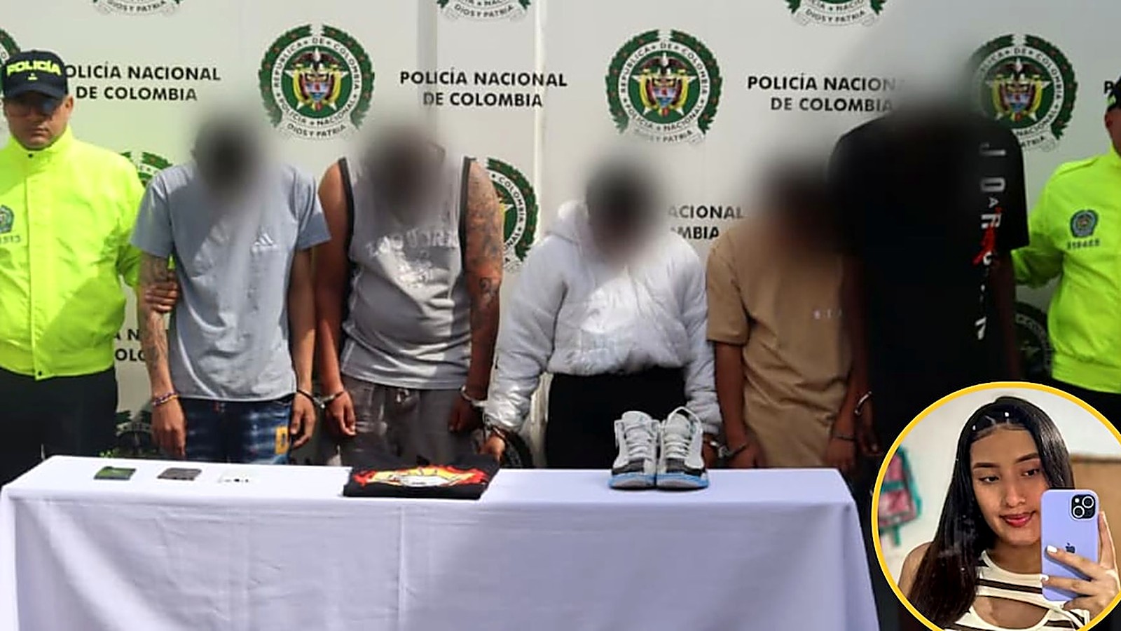 Audiencia judicial por el crimen de María Camila Potosí