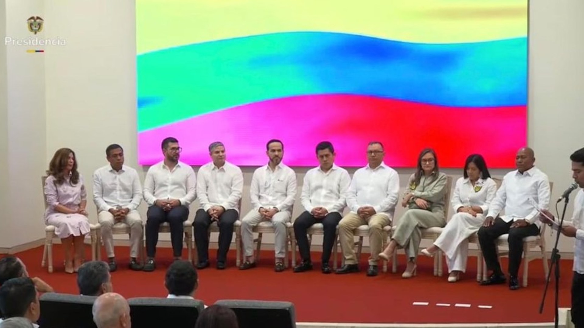 Ceremonia de posesión de los nuevos magistrados del Consejo Nacional Electoral en Barranquilla