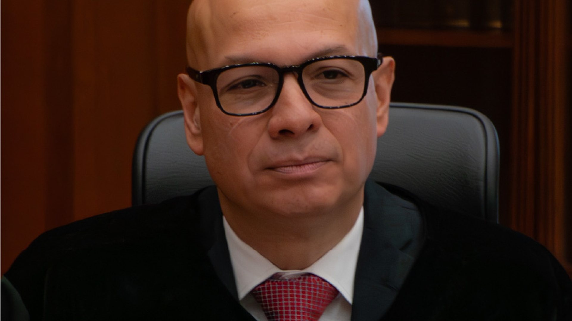 Magistrado de la Corte Suprema de Justicia de Colombia en su despacho